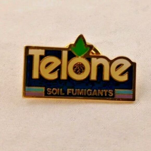 Vintage DOW Chemical Telone Soil Fumigants Pin-NICE!